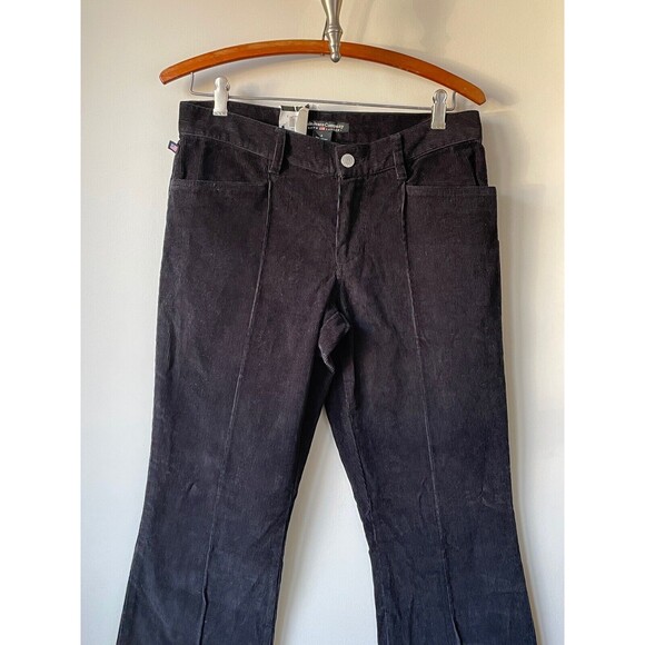 NWT RALPH LAUREN Polo Women's Size 4 X 32 Black Corduroy Jeans w/ Front Crease - Picture 2 of 11